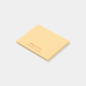 Gold Accounting Assistant Post-it® Notes (Schuin)