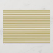 Gold Advice voor de bridekalligrafie Advieskaart (Achterkant)