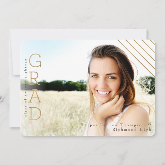 GOLD AFSTUDEERDER AANKONDIGING (Voorkant)