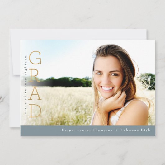 GOLD AFSTUDEERDER AANKONDIGING (Voorkant)