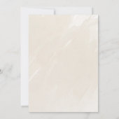 Gold Afstuderen | Aankondiging Waterverf beige (Achterkant)