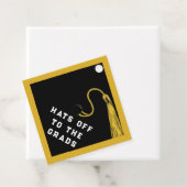 Gold Afstuderen-congraties Bedankjes Labels (In situ)