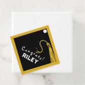 Gold Afstuderen-congraties Bedankjes Labels (In situ)