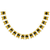 Gold Afstuderen-congraties Vlaggetjes (Alle)