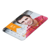 Gold Afstuderen Fotoaankondiging Magnet Magneet (Linkerzijde)