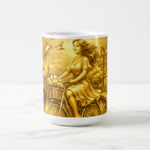 Gold Amsterdam Arched Bridges Charm Koffiemok (Center)