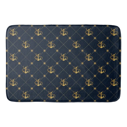 Gold Anchor Badmat (Voorkant)