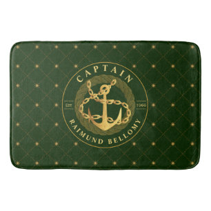Gold Anchor Badmat