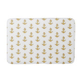 Gold Anchor Bathroom Bath Mat (Voorkant)