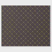 Gold Anchor Cadeaupapier (Vlak)