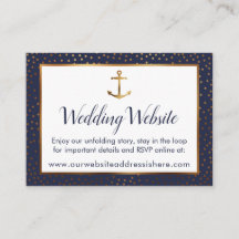 Gold Anchor-Confetti op marinevergaderende interne