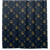 Gold Anchor Douchegordijn (Voorkant)