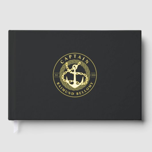Gold Anchor Gastenboek (Voorkant)