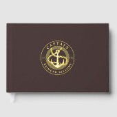 Gold Anchor Gastenboek (Voorkant)