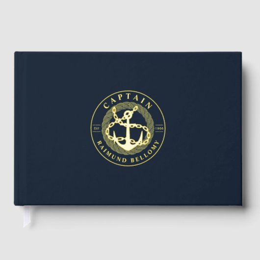 Gold Anchor Gastenboek (Voorkant)