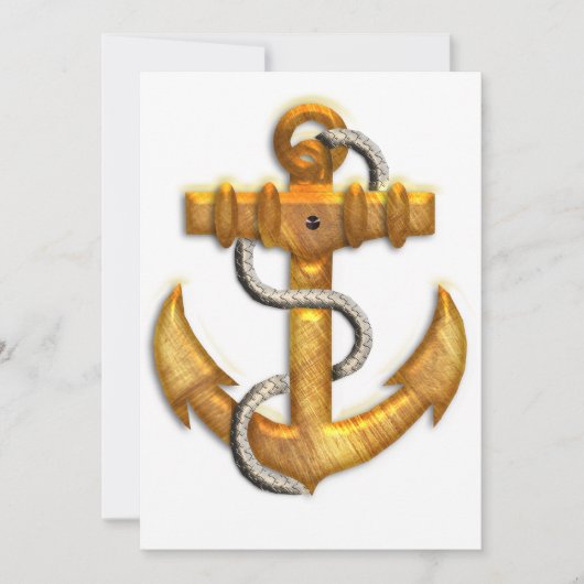 Gold Anchor Kaart (Voorkant)