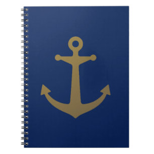 Gold Anchor Notitieboek