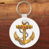 Gold Anchor Sleutelhanger (Voorkant)