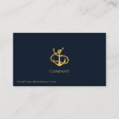 Gold Anchor Visitekaartje (Voorkant)