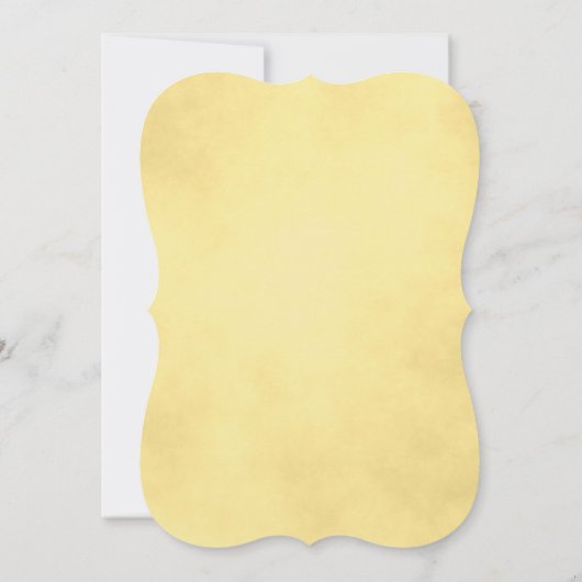 Gold and Blue Hanukkah Party Kaart (Achterkant)