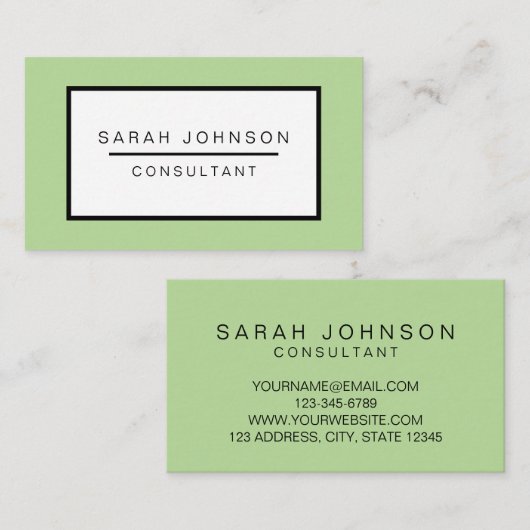 Gold and White Wedding Advice en Wishes Advieskaart (Voorkant / Achterkant)