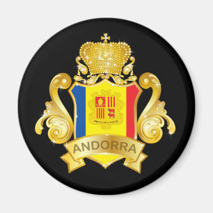 Gold Andorra Magneet