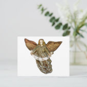 Gold Angel Briefkaart (Staand voorkant)