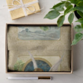 Gold Angel - kerstnacht  feestdag Tissuepapier (Geschenk)