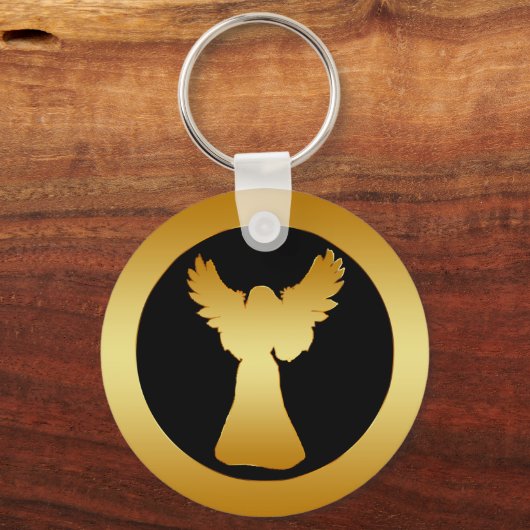 GOLD ANGEL SLEUTELHANGER (Voorkant)