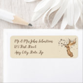 Gold Angel Stars in Sky Etiket (Insitu)