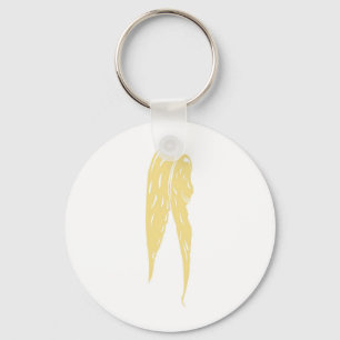 Gold Angel Wings Sleutelhanger
