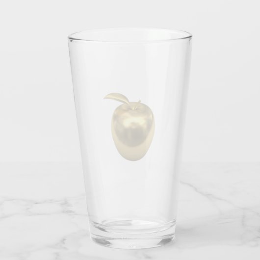 Gold Apple Glas (Achterkant)