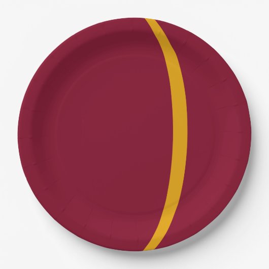 Gold Arc Custom Party Paper Bord (Voorkant)