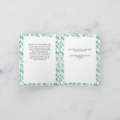 Gold Arch 2 Foto met prettige kerstdagen Feestdagen Kaart (Binnen)