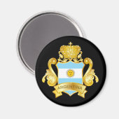 Gold Argentina Magneet (Voorkant / Achterkant)
