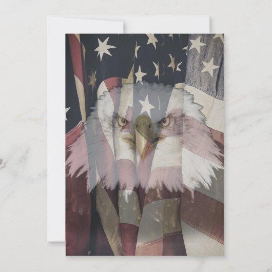 Gold Army Star Verenigde Staten Vlag Militaire Ret Kaart (Achterkant)