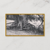 Gold arround visitekaartje (Achterkant)