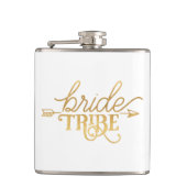 Gold Arrow Bride Tribe Flask Heupfles (Voorkant)