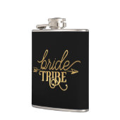 Gold Arrow Bride Tribe Flask Heupfles (Links)