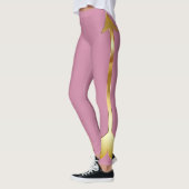 Gold Arrow roze Leggings (Links)