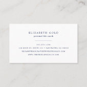 Gold Arrow-Visitekaartje Visitekaartje (Achterkant)