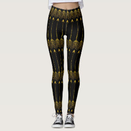 Gold Arrows elke kleur die erop wijst Leggings