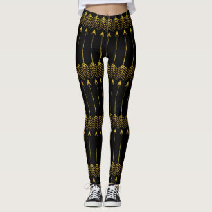 Gold Arrows elke kleur die erop wijst Leggings