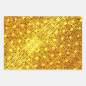 Gold Arrows en Sky Blue Meander Sampler Inpakpapier Vel (Voorkant 2)