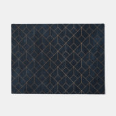 Gold art deco deurmat (Voorkant)