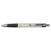 Gold Art Deco-patroon Pen (Achterkant)