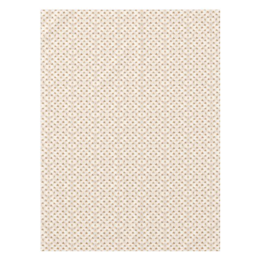 Gold Art Deco-patroon Tafelkleed (Voorkant)