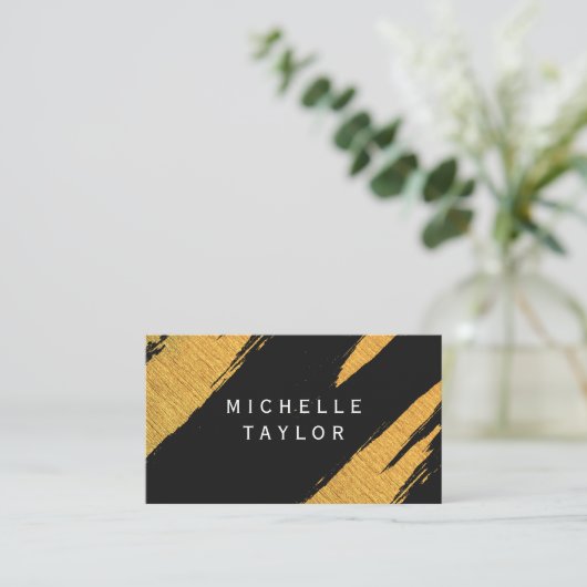 Gold Artistic Marks Visitekaartje (Staand voorkant)