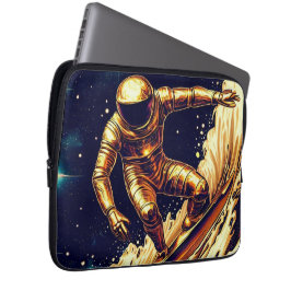 GOLD ASTRONAUT LAPTOP SLEEVE