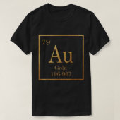 GOLD Au Element Autism T-shirt (Design voorkant)